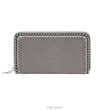 26FW 스텔라 매카트니 Grey shaggy deer 팔라벨라 왈렛 434750W91321220 TP577
