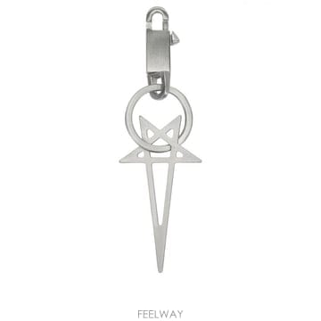 Rick Owens 26FW �������� Pentagram Ű ü�� RA02F0991MET128 TP57923225726FW �������� Pentagram Ű ü�� RA02F0991MET128 TP5792