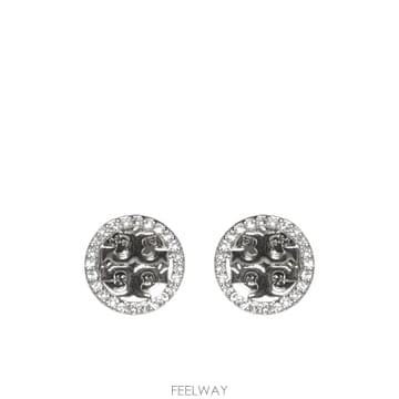 Tory Burch 26FW �丮��ġ Miller earrings in silver ��ƿ 53422042 TP57708851026FW �丮��ġ Miller earrings in silver ��ƿ 53422042 