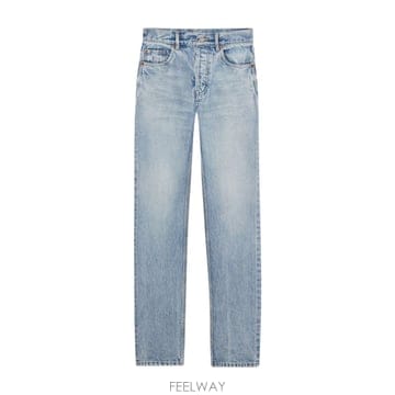 Saint Laurent 26SS ���ζ� South ���� ���� straight ���� jeans 827965Y35AQ5107 TP57326SS ���ζ� South ���� ���� straight ���� jeans 827965