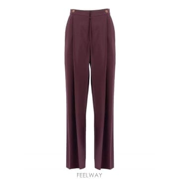 | Other Brand | 25FW �����ں�Ÿ ����Ű Crepe Trousers With �ΰ� Details PA12356E2EA4 T25FW �����ں�Ÿ ����Ű Crepe Trousers With �ΰ� Detail