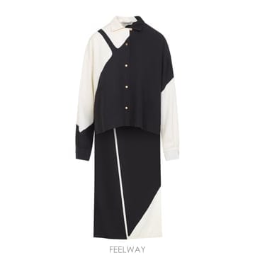 26SS 알베르타 페레티 알베르타 페레티 Twill 셔츠 A022201511555 TP574807101