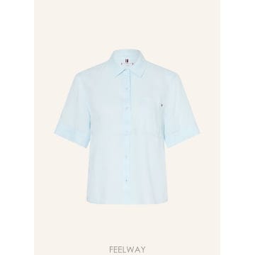 TOMMY HILFIGER Ÿ�����ǰ� Linen ���� ����콺 100298291717001 TP576027882Ÿ�����ǰ� Linen ���� ����콺 100298291717001 TP57602
