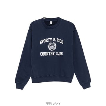 26FW SPORTY 리치 스웨터 ST09876218BLDNAVY TP575350184
