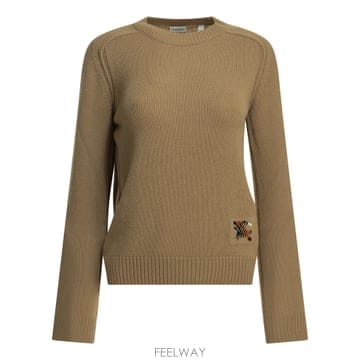 26FW Burberry 크루넥 니트 웨어 in 울 앤 캐시미어 8127144 TP576868547