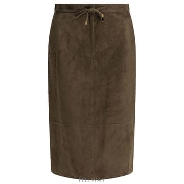 Max Mara 26FW �������� Suede ���� midi ��ĿƮ 2629406011600SMMGAZZA001 TP5768626FW �������� Suede ���� midi ��ĿƮ 2629406011600SMMG