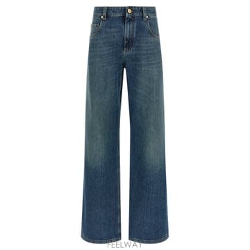Brunello Cucinelli 26SS ���ڷ� ��ġ�ڸ� Stonewashed ���� jeans MA095P4050C9039 TP57097826SS ���ڷ� ��ġ�ڸ� Stonewashed ���� jeans MA095P40