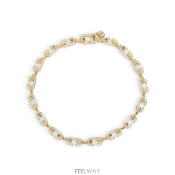26SS CASABLANCA Enamel C Link 목걸이 ASP26JW32302 TP570978540