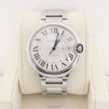 까르띠에 발롱블루 42MM 오토매틱 스틸 남성시계 W69012Z4