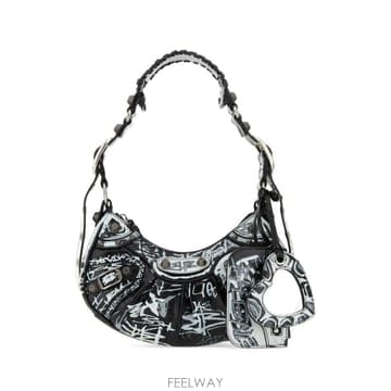 Balenciaga 25SS Balenciaga Le Cagole XS Graffiti ũ�ν��ٵ� �� 671309210G610925SS Balenciaga Le Cagole XS Graffiti ũ�ν��ٵ� �� 67