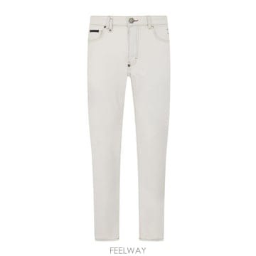 Philipp Plein 26SS �ʸ��÷��� Detroit �� Jeans With Stone Washed By PAFCMDT4334P26SS �ʸ��÷��� Detroit �� Jeans With Stone Washed By 