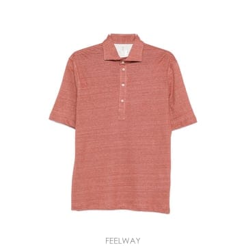 26SS 브루넬로 쿠치넬리 폴로 저지 melange MR8273915C694 TP571744992