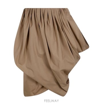 chloe MIDI ASYMETRICAL 스커트 CH26UJU411413B6 TP577184939