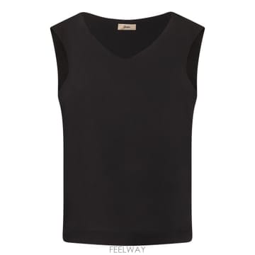 26SS 에르노 Smooth 앤 라이트 웨이트 fabric  와이드 V 넥  Sleeveless  BL000