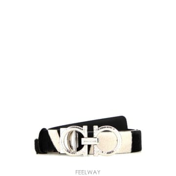 Ferragamo 26SS ����䷹ ��󰡸� ����Ʈ ī�� hair reversible ��Ʈ 230476790097BIANCON26SS ����䷹ ��󰡸� ����Ʈ ī�� hair reversible ��