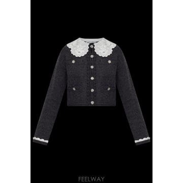 Self Portrait 26SS Self portrait ����� with a detachable collar RS26121CBGR026SS Self portrait ����� with a detachable collar RS2