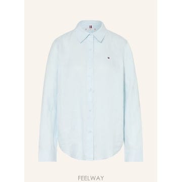 TOMMY HILFIGER Ÿ�����ǰ� ���� ����콺 made of linen 100167621217001 TP576218884Ÿ�����ǰ� ���� ����콺 made of linen 100167621217001