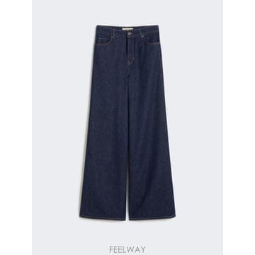 Max Mara 26SS �������� Jeans in ���� morbido di cotone   BLU WE51810461060026SS �������� Jeans in ���� morbido di cotone   BLU WE