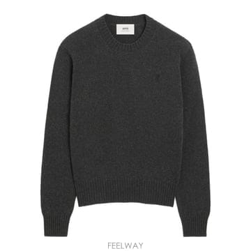 25FW 아미 Ami de Coeur 크루넥 스웨터 HKS830005020 TP571837310