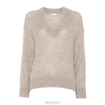 26FW 브루넬로 쿠치넬리 여성 니트 스웨터 MMS579702PC9900 TP577286283