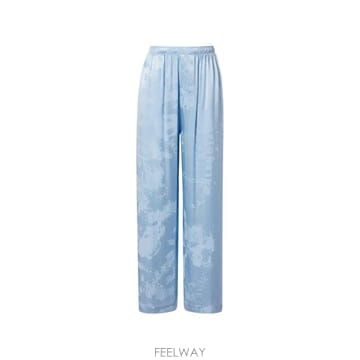 발렌시아가 엘라스 밴딩 팬츠 Light Blue