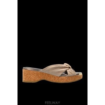 Jimmy Choo 26SS ������ Platform slides Avenue ���� 50 AVENUEWEDGE50SHSCHAI T26SS ������ Platform slides Avenue ���� 50 AVENUEWEDGE