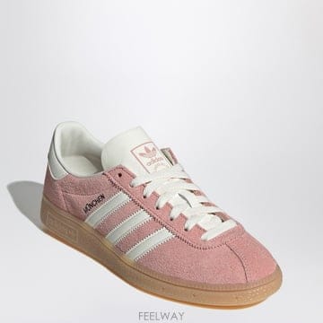 25FW ADIDAS Muenchen 스니커즈 핑크 JS3992SUEWO TP577082299
