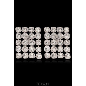 Balenciaga 25FW Balenciaga Earrings with shimmering ũ����Ż 830556TZ74S14025FW Balenciaga Earrings with shimmering ũ����Ż 8305