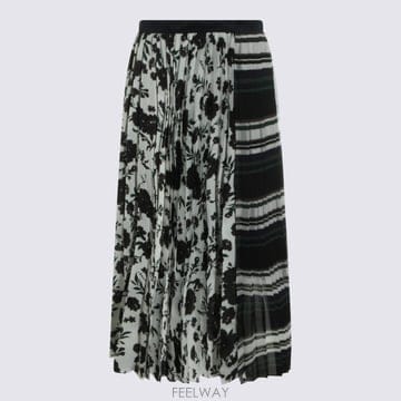 Sacai 26SS Sacai ����Ʈ satin �� tulle ��ĿƮ 2608531120 TP57405464026SS Sacai ����Ʈ satin �� tulle ��ĿƮ 2608531120 TP5