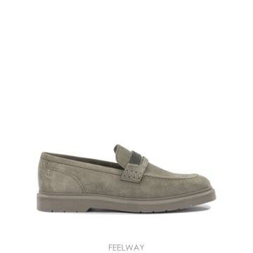 Brunello Cucinelli 26FW ���ڷ� ��ġ�ڸ� Suede ���� with charm MZSFG2370C8850X TP576997126FW ���ڷ� ��ġ�ڸ� Suede ���� with charm MZSFG2370