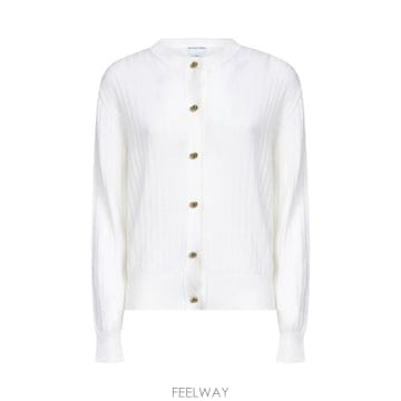 25FW 보테가베네타 Ribbed 울 가디건 835337V5L709071 TP579258435