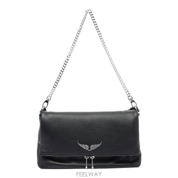 26FW ZADIG VOLTAIRE 블랙 rocky 숄더 백 LWBA0412511 TP576962138