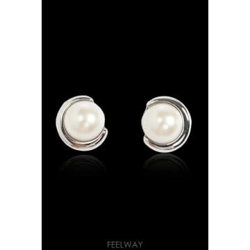 Kate Spade 26FW ����Ʈ�����̵� Earrings with �۶� pearl KO2730CREAMSILVER TP57626FW ����Ʈ�����̵� Earrings with �۶� pearl KO2730C