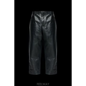 26SS 질샌더 레더 trousers J22KA0332J07227001 TP574456508
