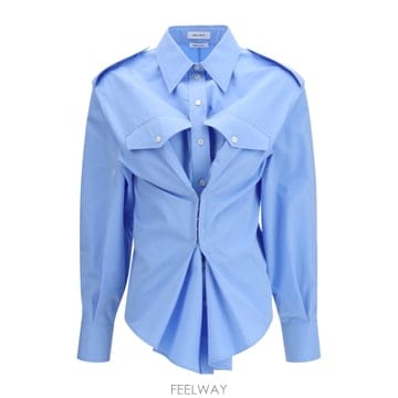 Alexander Mcqueen 26SS �˷���� ���� Asymmetrical �� ���� 866960QAABT4108 TP57445629126SS �˷���� ���� Asymmetrical �� ���� 866960QAABT410