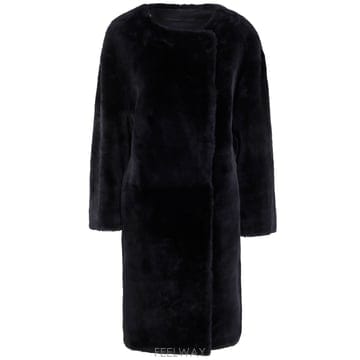 Toteme 25FW Toteme Collarless shearling ��Ʈ 254WRO0259LE0165001 TP5725FW Toteme Collarless shearling ��Ʈ 254WRO0259LE0165