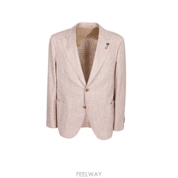 Lardini 26SS Lardini Micro pied de poule fabric  Tailored ��  Distinc26SS Lardini Micro pied de poule fabric  Tailored ��  