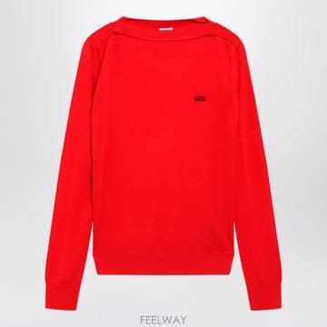 Loewe 26FW Loewe Light merino �� ������ in red S359Y14KK7WO7100 TP576926FW Loewe Light merino �� ������ in red S359Y14KK7WO7