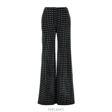 26SS 에르마노설비노 프린트 organza pant D486P716XPNS4877 TP575245961