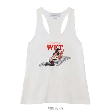 26SS 스텔라 매카트니 Jeff Koons 코튼 탱크 탑 6J04433SQA319000 TP57070296