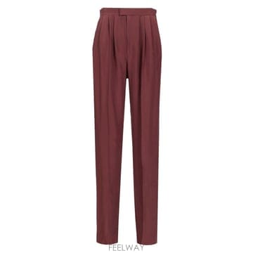 26SS 생로랑 Tailored 실크 팬츠 856580Y6J785060 TP573898702