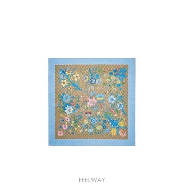 GUCCI 26FW ���� ��ũ twill carre with GG ����Ʈ in sky ���� 8747793G001496926FW ���� ��ũ twill carre with GG ����Ʈ in sky ���� 