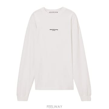 26FW 알렉산더왕 롱 SLEEVE TEE W  로고 프린트 UCC3261908100 TP576566345