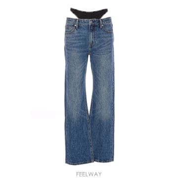Alexander Wang 25SS �˷������ Prestyle �ΰ� ��Ű�� Jeans 4DC3244400473 TP57182734025SS �˷������ Prestyle �ΰ� ��Ű�� Jeans 4DC32444004
