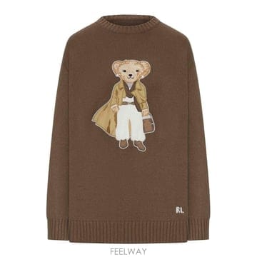 랄프로렌 Ribbed 캐시미어 풀오버