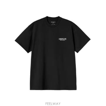 26SS 칼하트 S S Sean Hamilton 03 crew 넥 T 셔츠 I03627089XX TP5738