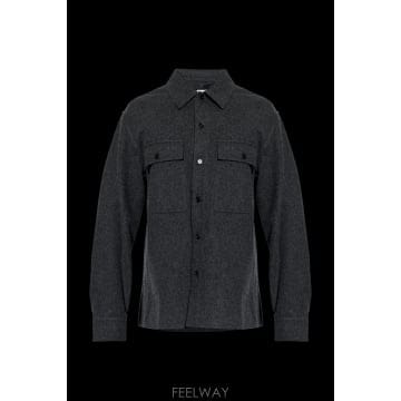 26FW 질샌더 울 셔츠 with pockets J22SW0160J40182029 TP576922394