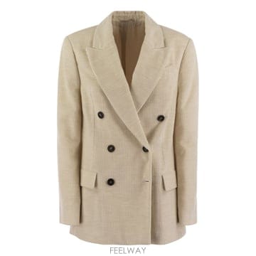 Brunello Cucinelli 24FW ���ڷ� ��ġ�ڸ� DOUBLE BREASTED ���� MD5767032PC058 TP57182708724FW ���ڷ� ��ġ�ڸ� DOUBLE BREASTED ���� MD5767032P