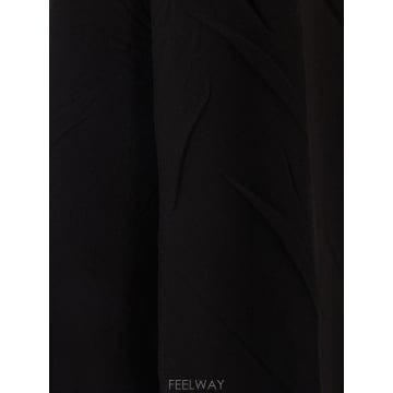 발렌시아가 드레스 블랙
