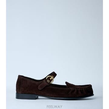 Miu Miu 26SS �̿�̿� MOCASSINI SCAMOSCIATO 5D563EF015054F0003 TP575296026SS �̿�̿� MOCASSINI SCAMOSCIATO 5D563EF015054F0003